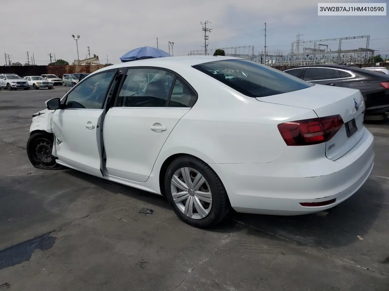 2017 Volkswagen Jetta S VIN: 3VW2B7AJ1HM410590 Lot: 62744955