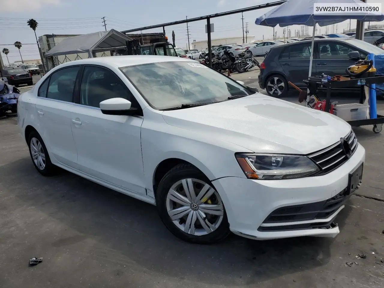 2017 Volkswagen Jetta S VIN: 3VW2B7AJ1HM410590 Lot: 62744955