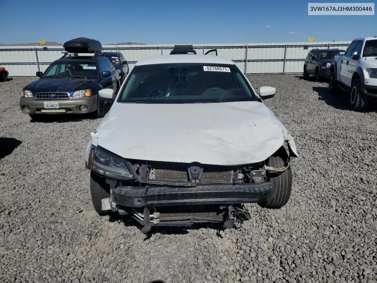 2017 Volkswagen Jetta S VIN: 3VW167AJ3HM300446 Lot: 62788675