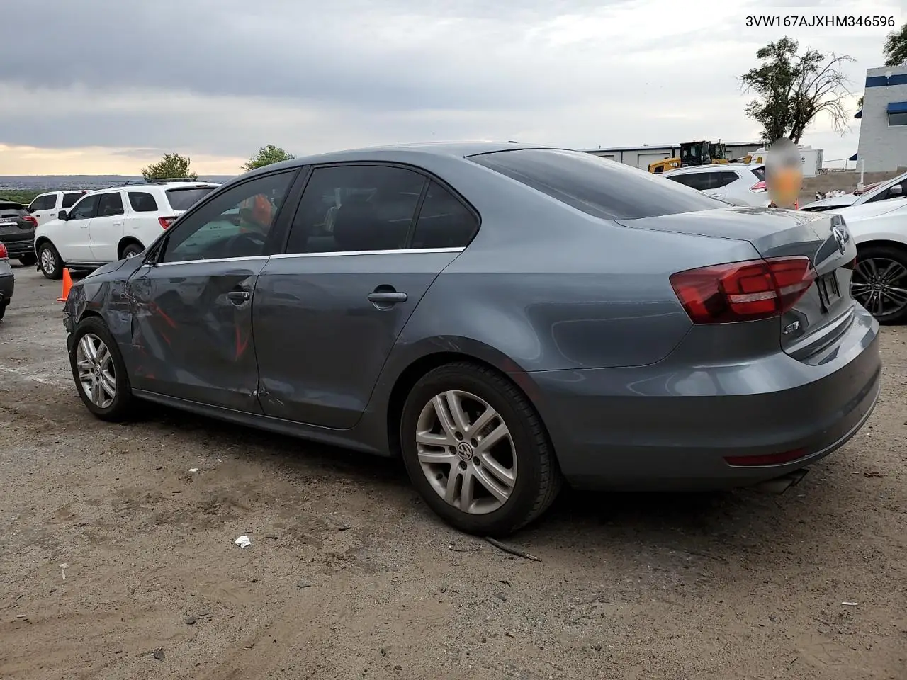 2017 Volkswagen Jetta S VIN: 3VW167AJXHM346596 Lot: 62874965