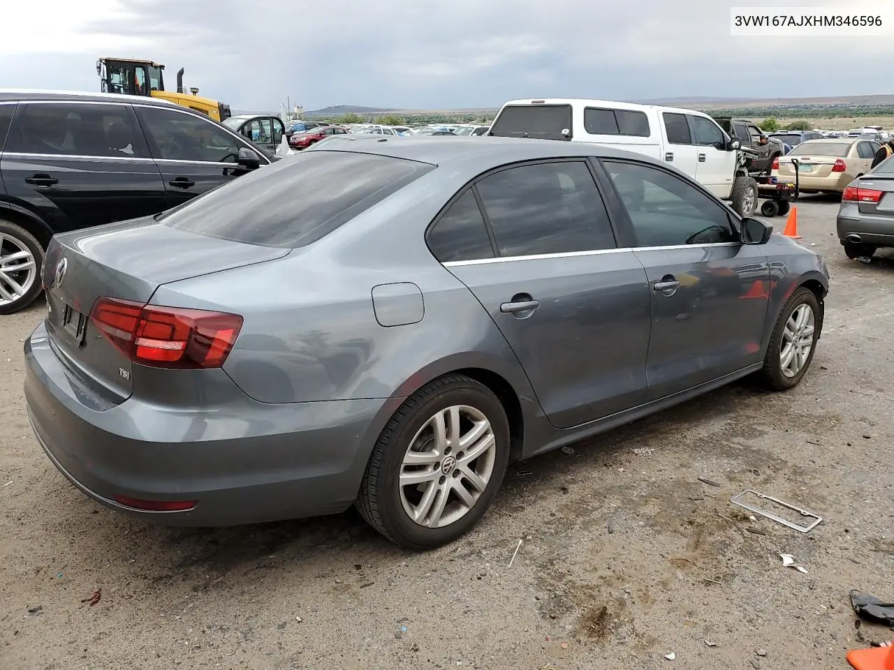 2017 Volkswagen Jetta S VIN: 3VW167AJXHM346596 Lot: 62874965
