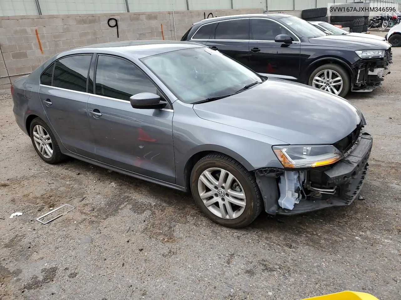 2017 Volkswagen Jetta S VIN: 3VW167AJXHM346596 Lot: 62874965
