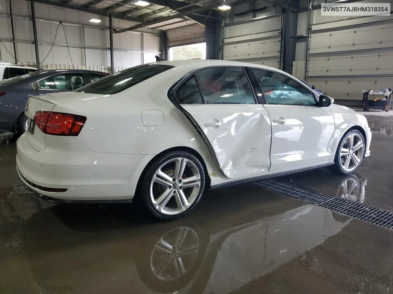 2017 Volkswagen Jetta Gli VIN: 3VW5T7AJ8HM318354 Lot: 62998465