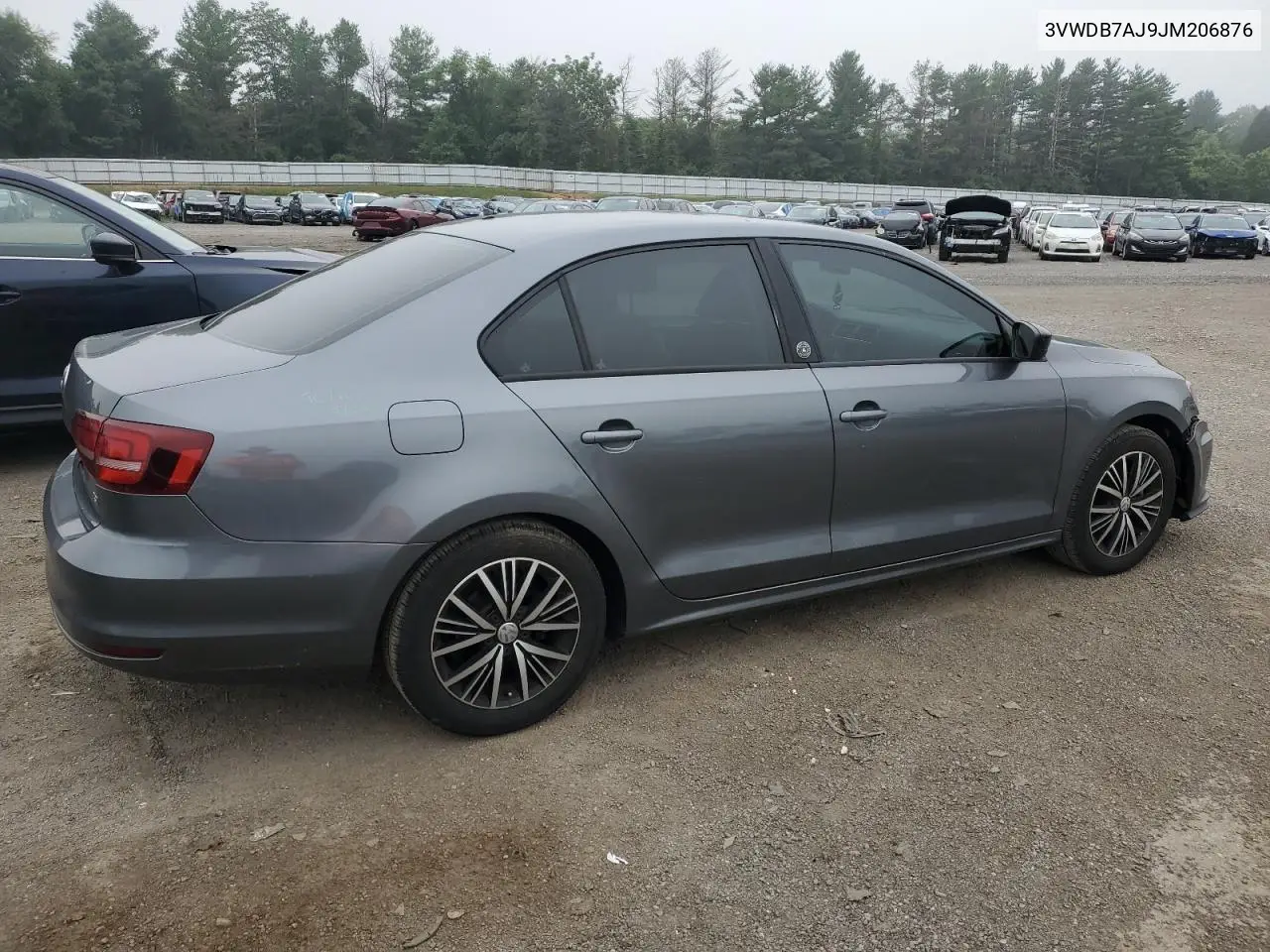 2018 Volkswagen Jetta Se VIN: 3VWDB7AJ9JM206876 Lot: 62329635