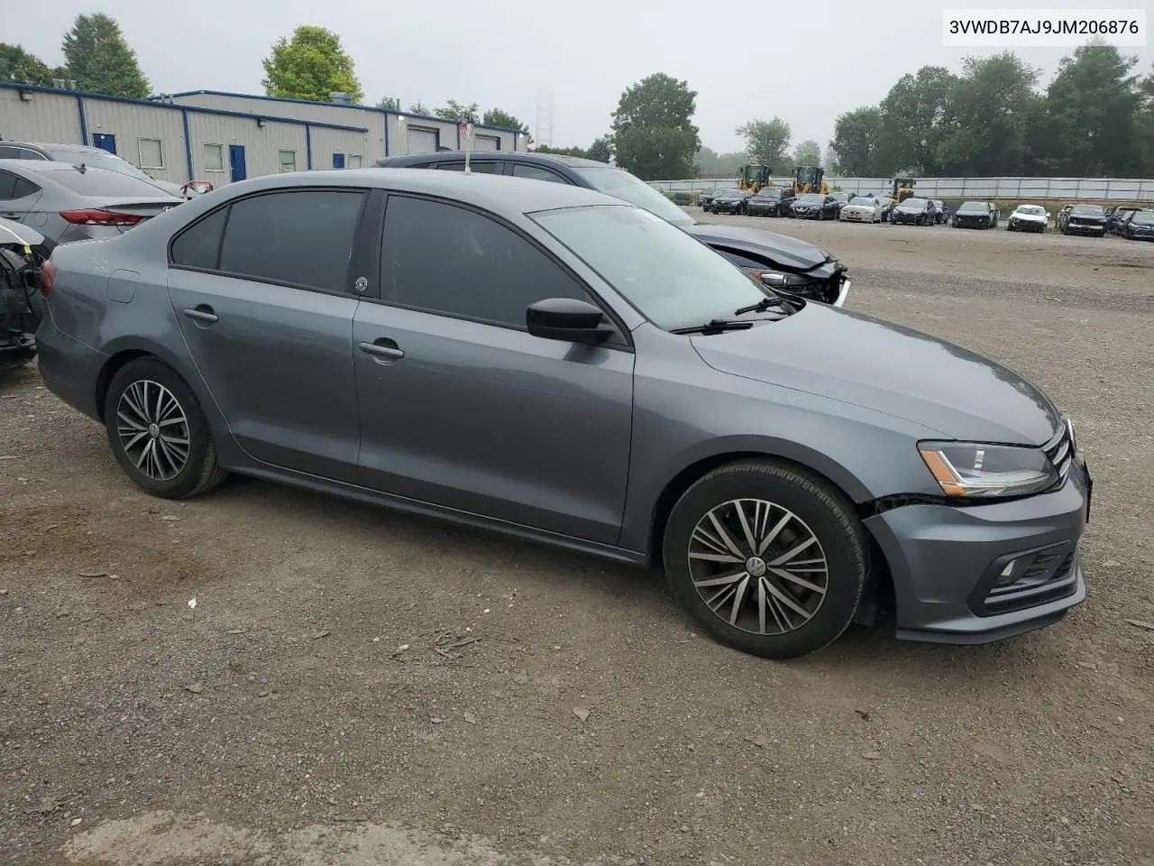 2018 Volkswagen Jetta Se VIN: 3VWDB7AJ9JM206876 Lot: 62329635