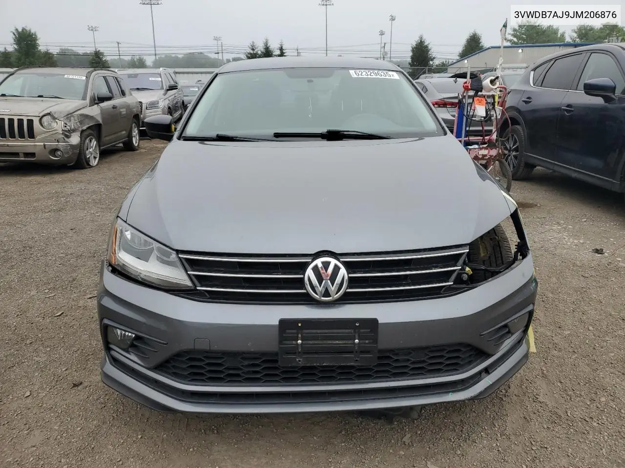 2018 Volkswagen Jetta Se VIN: 3VWDB7AJ9JM206876 Lot: 62329635