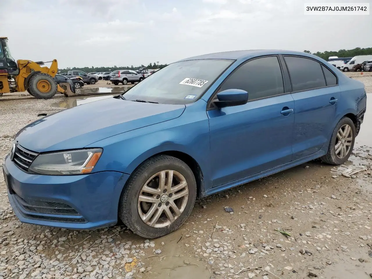 2018 Volkswagen Jetta S VIN: 3VW2B7AJ0JM261742 Lot: 62607785