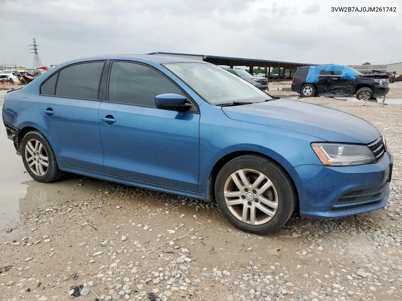 2018 Volkswagen Jetta S VIN: 3VW2B7AJ0JM261742 Lot: 62607785