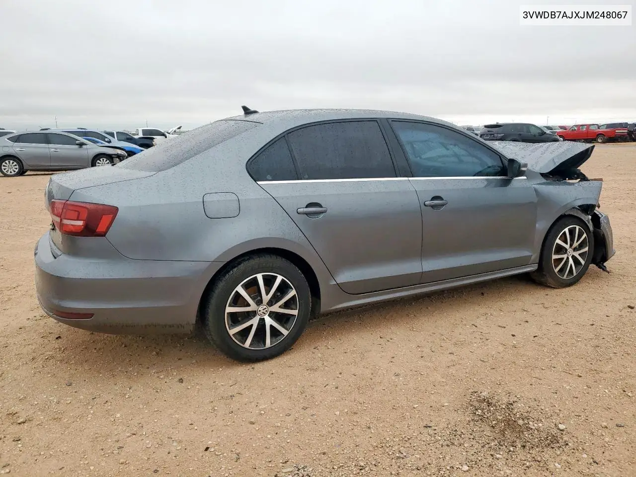 2018 Volkswagen Jetta Se VIN: 3VWDB7AJXJM248067 Lot: 63161415