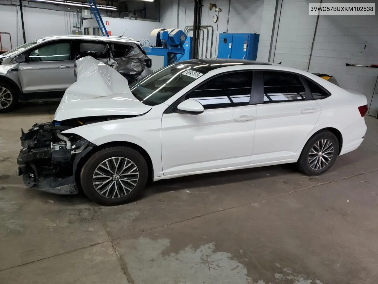 2019 Volkswagen Jetta S VIN: 3VWC57BUXKM102538 Lot: 58947575
