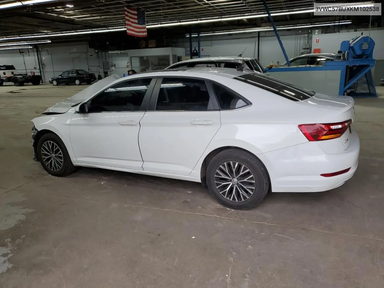 2019 Volkswagen Jetta S VIN: 3VWC57BUXKM102538 Lot: 58947575