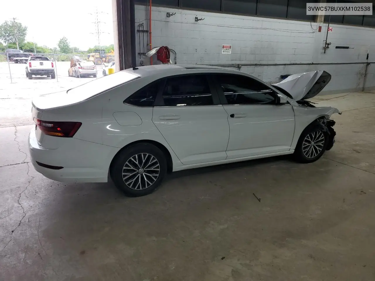 2019 Volkswagen Jetta S VIN: 3VWC57BUXKM102538 Lot: 58947575