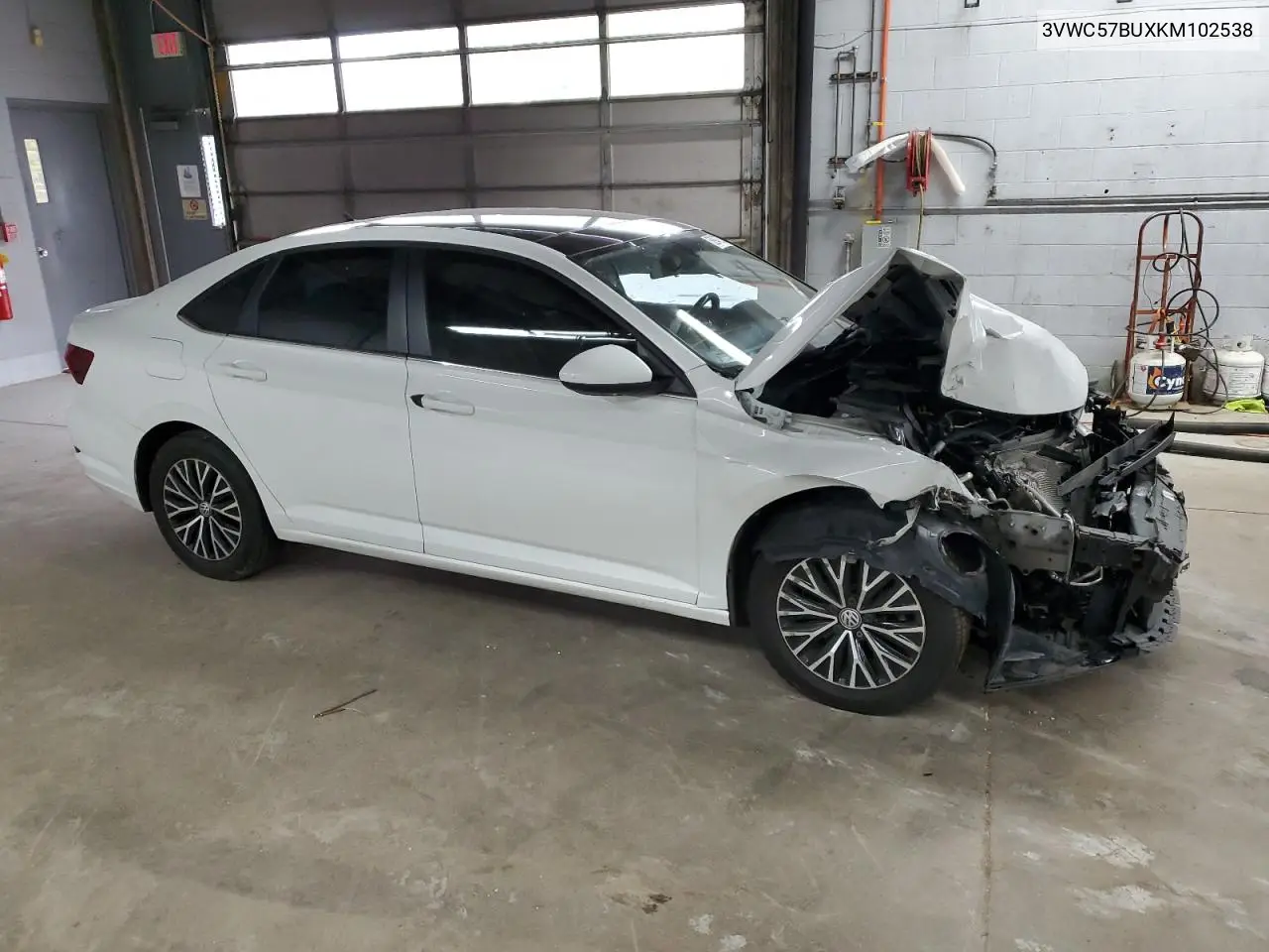 2019 Volkswagen Jetta S VIN: 3VWC57BUXKM102538 Lot: 58947575