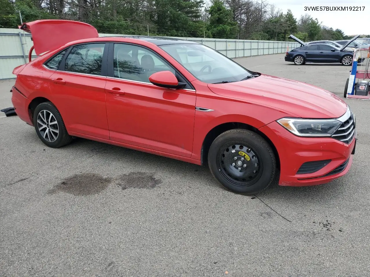 2019 Volkswagen Jetta Sel VIN: 3VWE57BUXKM192217 Lot: 62532145