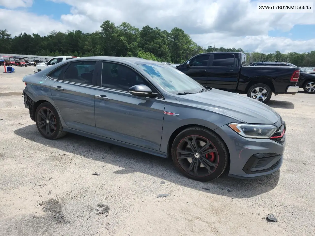 2019 Volkswagen Jetta Gli VIN: 3VW6T7BU2KM156645 Lot: 62632015