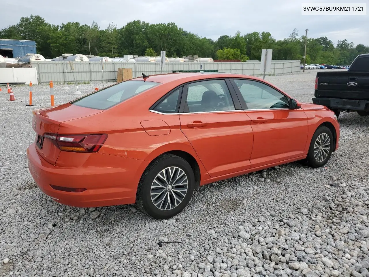 2019 Volkswagen Jetta S VIN: 3VWC57BU9KM211721 Lot: 62806595