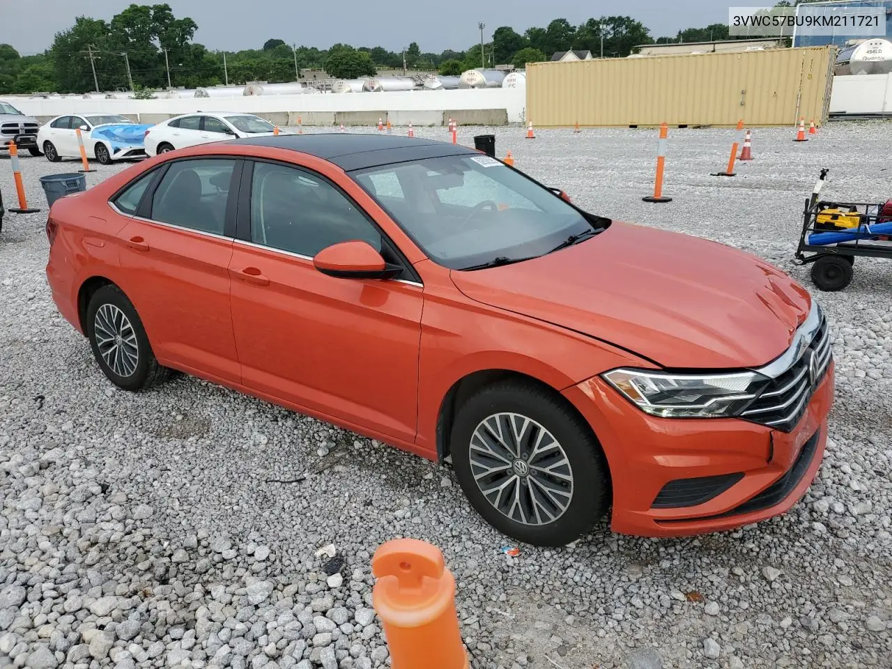 2019 Volkswagen Jetta S VIN: 3VWC57BU9KM211721 Lot: 62806595
