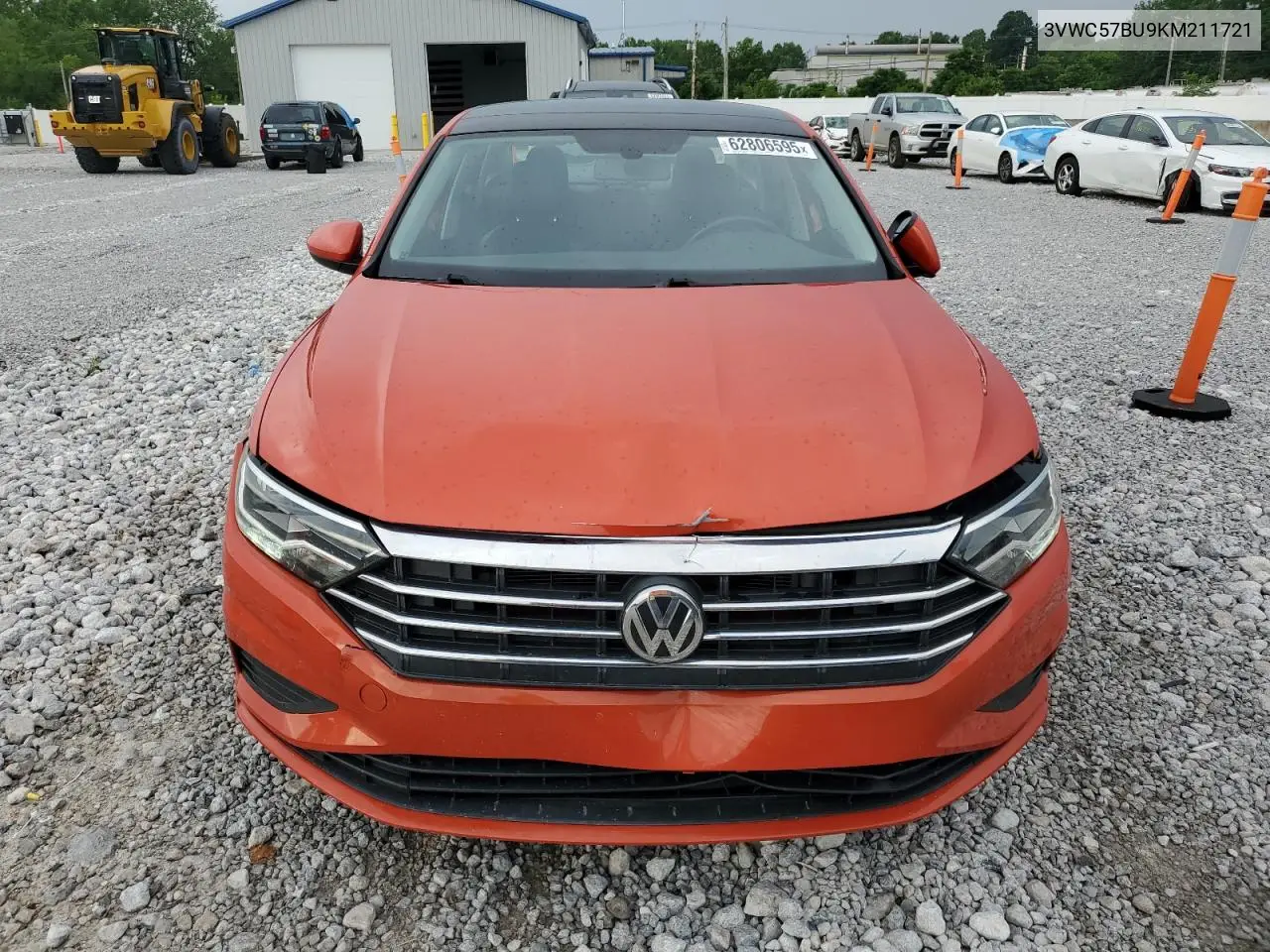 2019 Volkswagen Jetta S VIN: 3VWC57BU9KM211721 Lot: 62806595