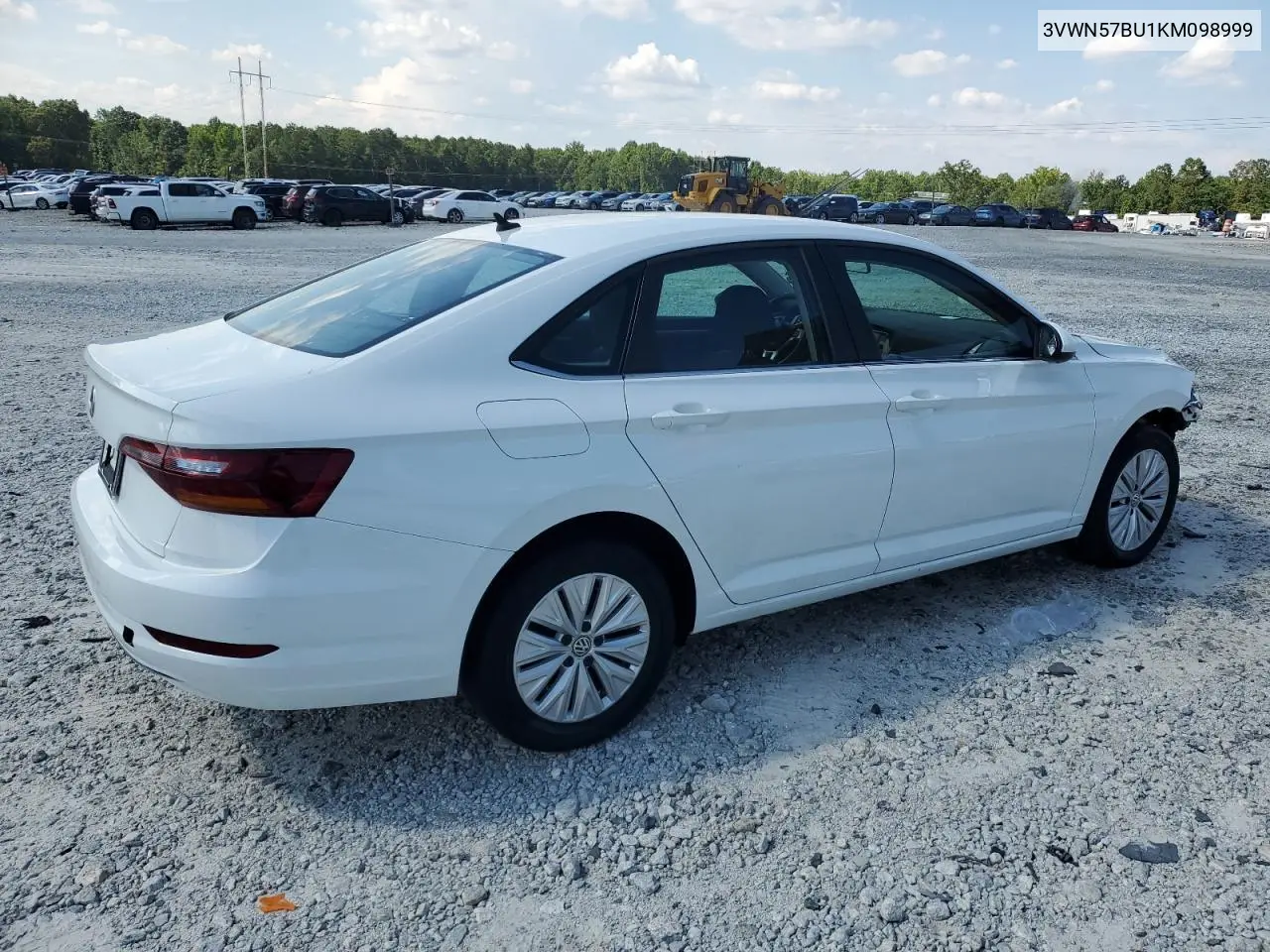 2019 Volkswagen Jetta S VIN: 3VWN57BU1KM098999 Lot: 63129155
