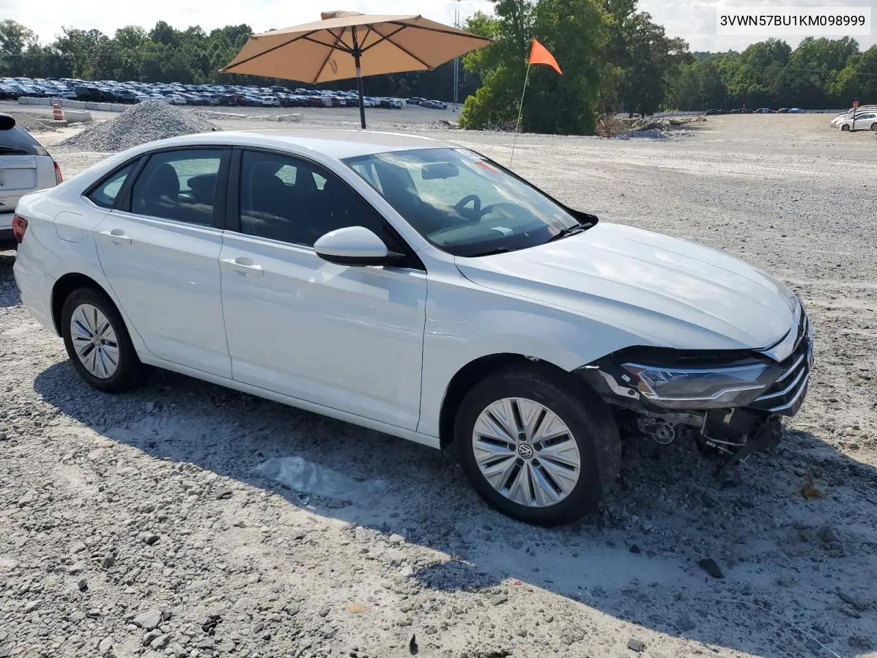2019 Volkswagen Jetta S VIN: 3VWN57BU1KM098999 Lot: 63129155