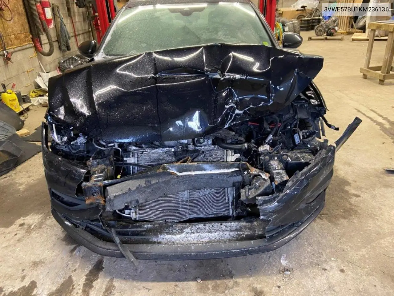 2019 Volkswagen Jetta Sel VIN: 3VWE57BU1KM236136 Lot: 85127214