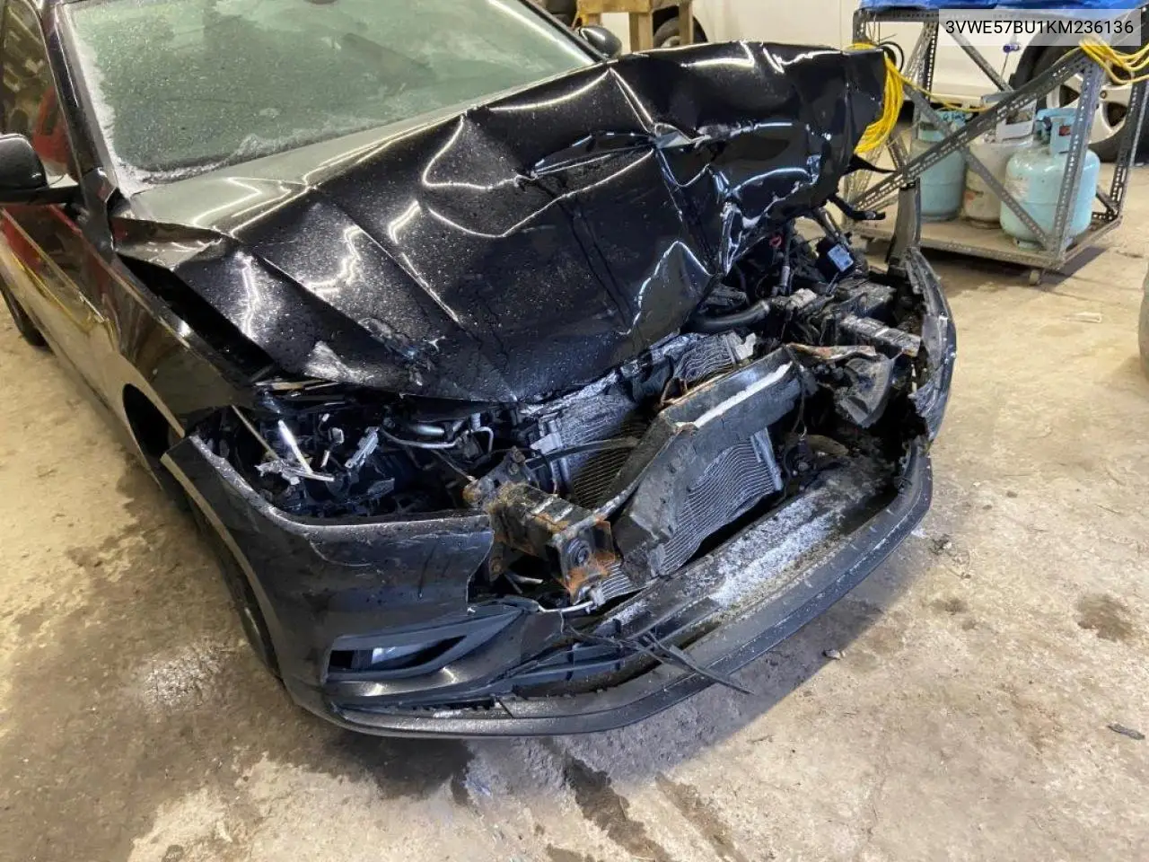 2019 Volkswagen Jetta Sel VIN: 3VWE57BU1KM236136 Lot: 85127214