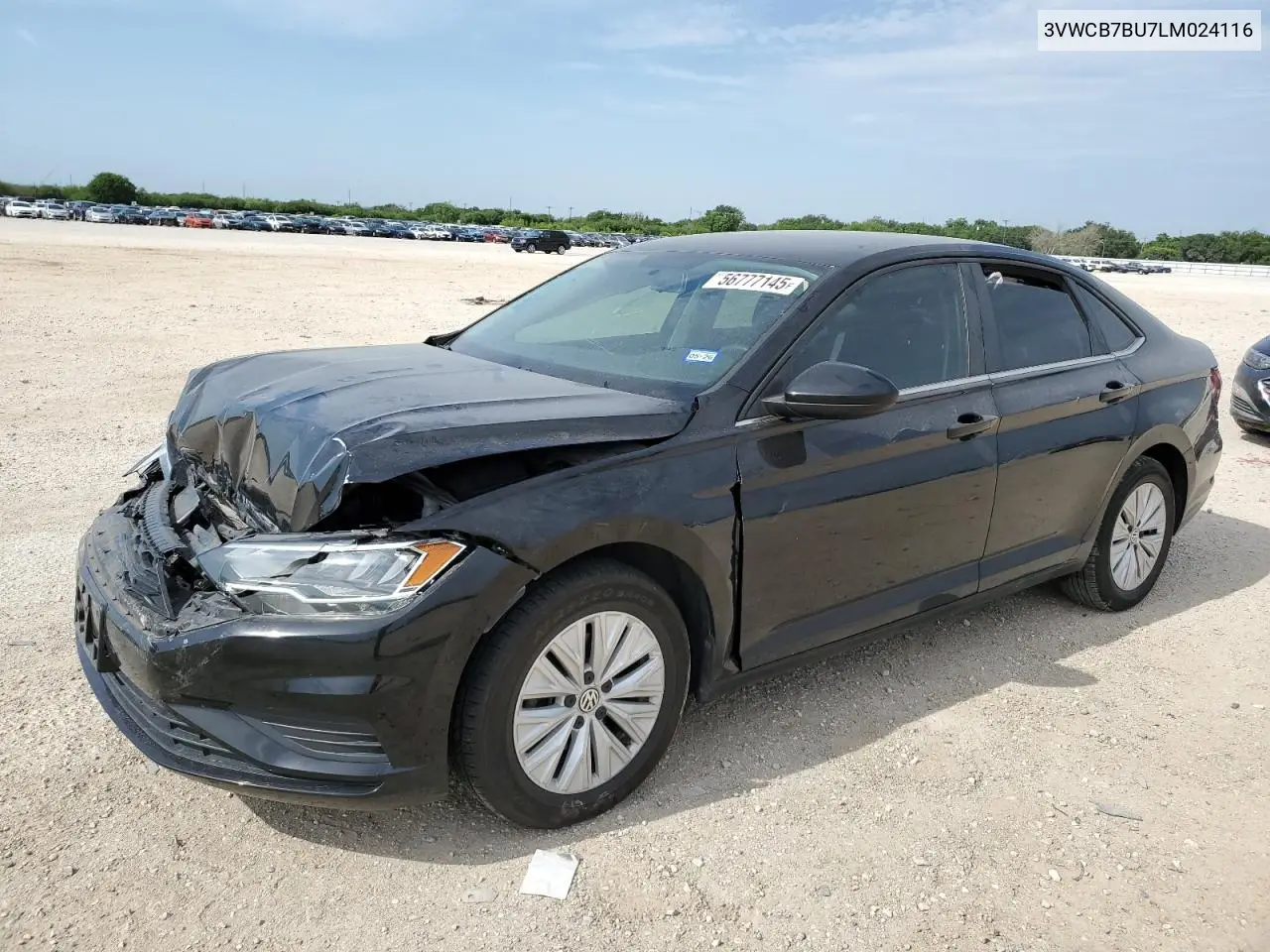 2020 Volkswagen Jetta S VIN: 3VWCB7BU7LM024116 Lot: 56777145