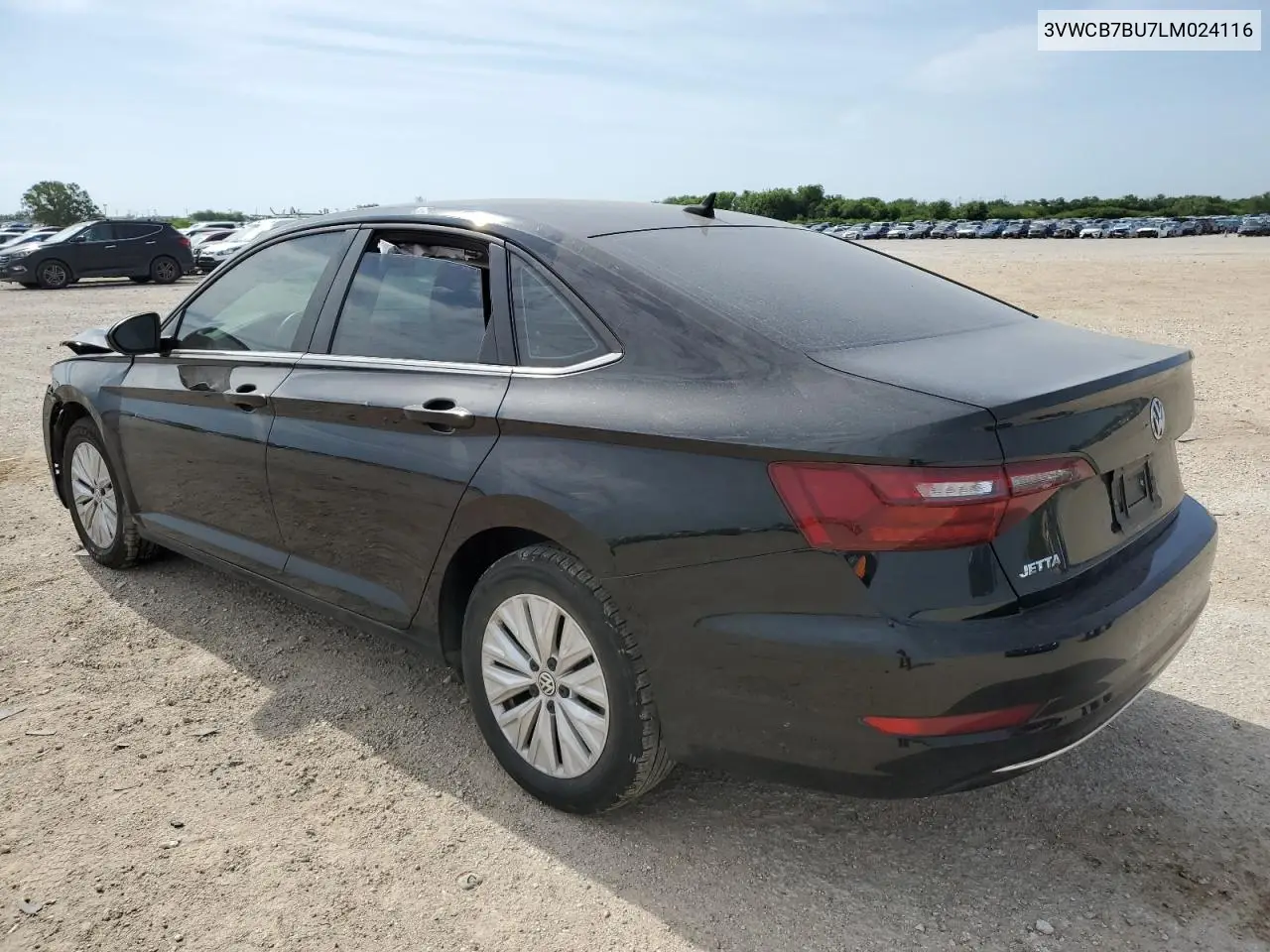 2020 Volkswagen Jetta S VIN: 3VWCB7BU7LM024116 Lot: 56777145