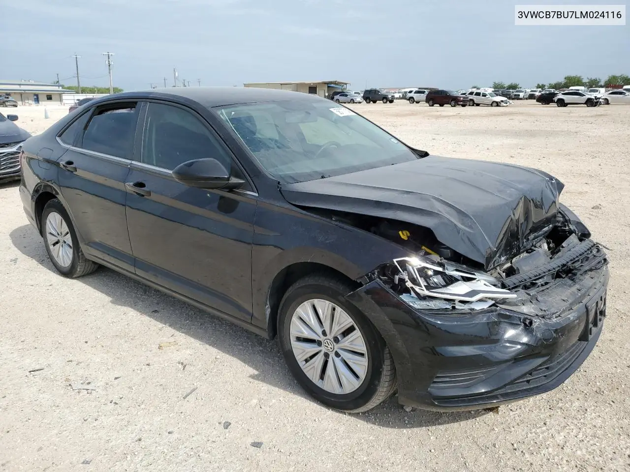2020 Volkswagen Jetta S VIN: 3VWCB7BU7LM024116 Lot: 56777145