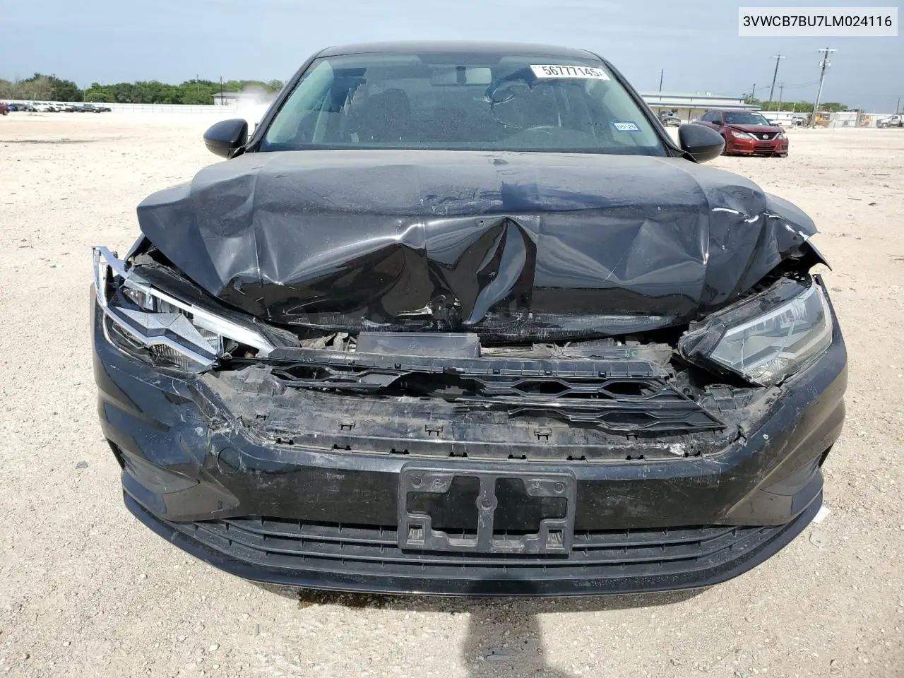 2020 Volkswagen Jetta S VIN: 3VWCB7BU7LM024116 Lot: 56777145
