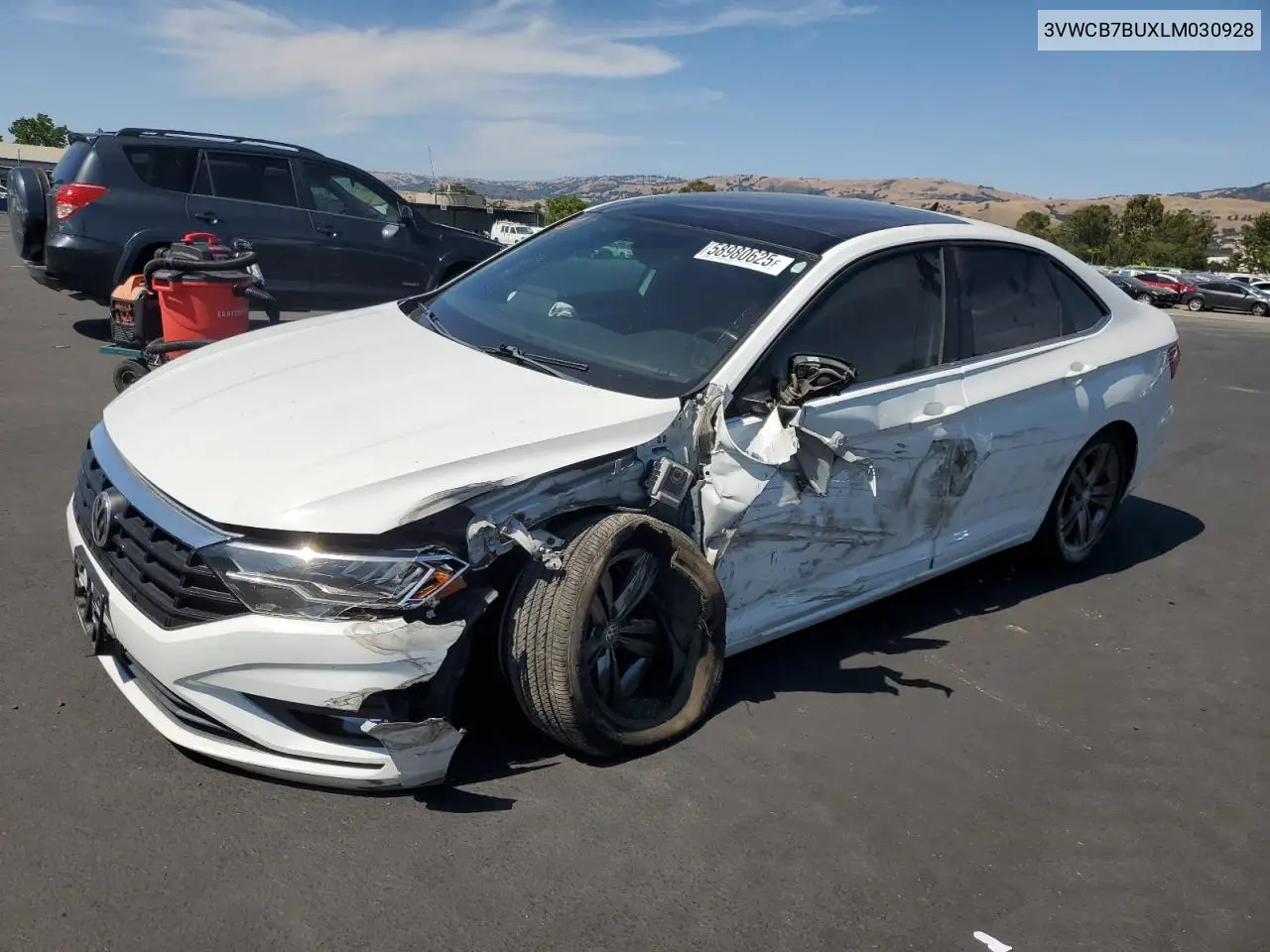 2020 Volkswagen Jetta S VIN: 3VWCB7BUXLM030928 Lot: 58980625