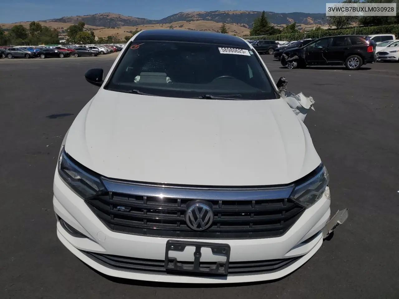 2020 Volkswagen Jetta S VIN: 3VWCB7BUXLM030928 Lot: 58980625
