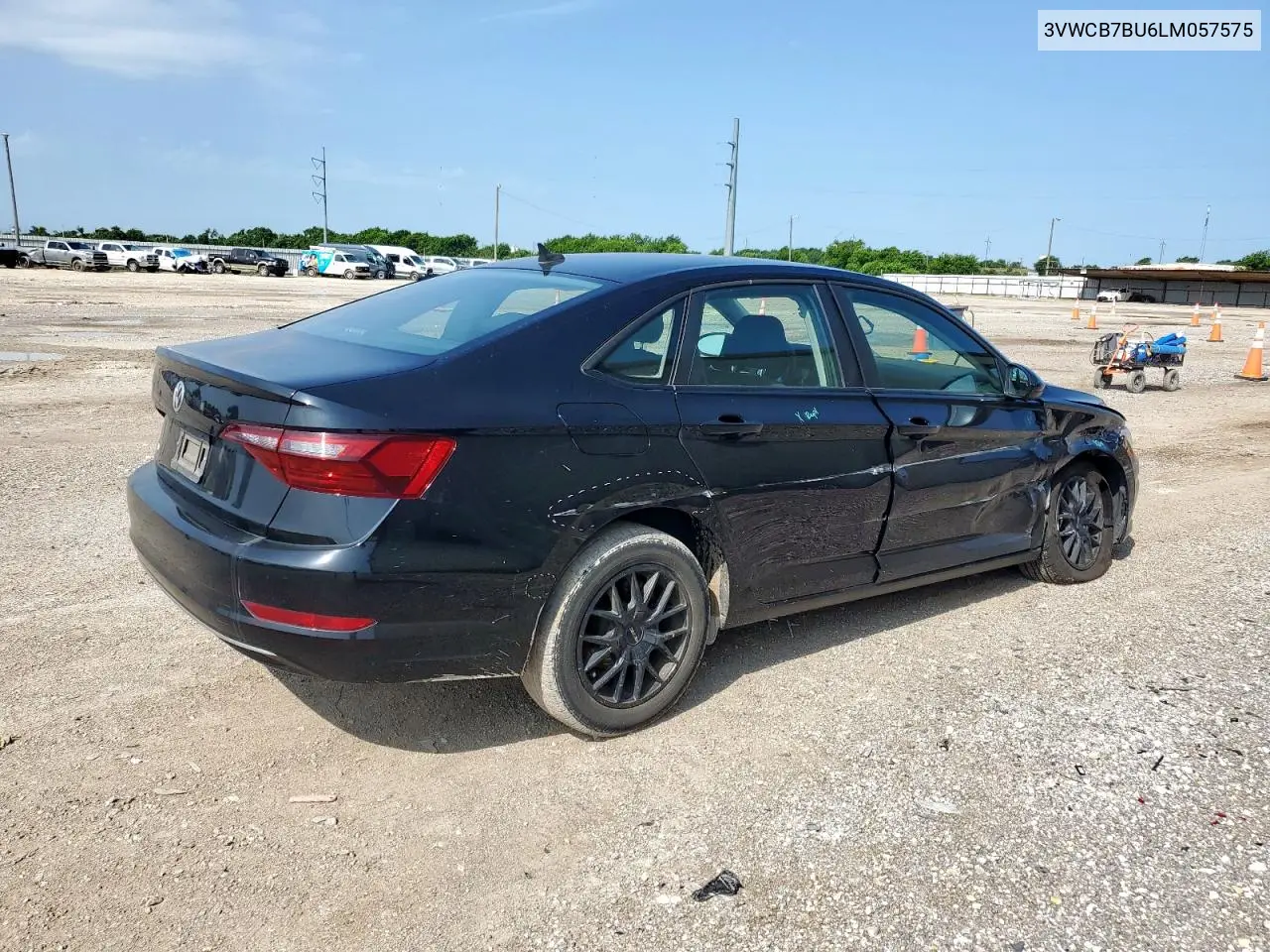 2020 Volkswagen Jetta S VIN: 3VWCB7BU6LM057575 Lot: 60595625