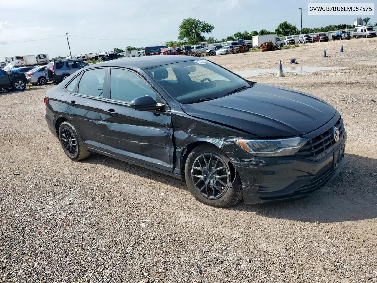 2020 Volkswagen Jetta S VIN: 3VWCB7BU6LM057575 Lot: 60595625