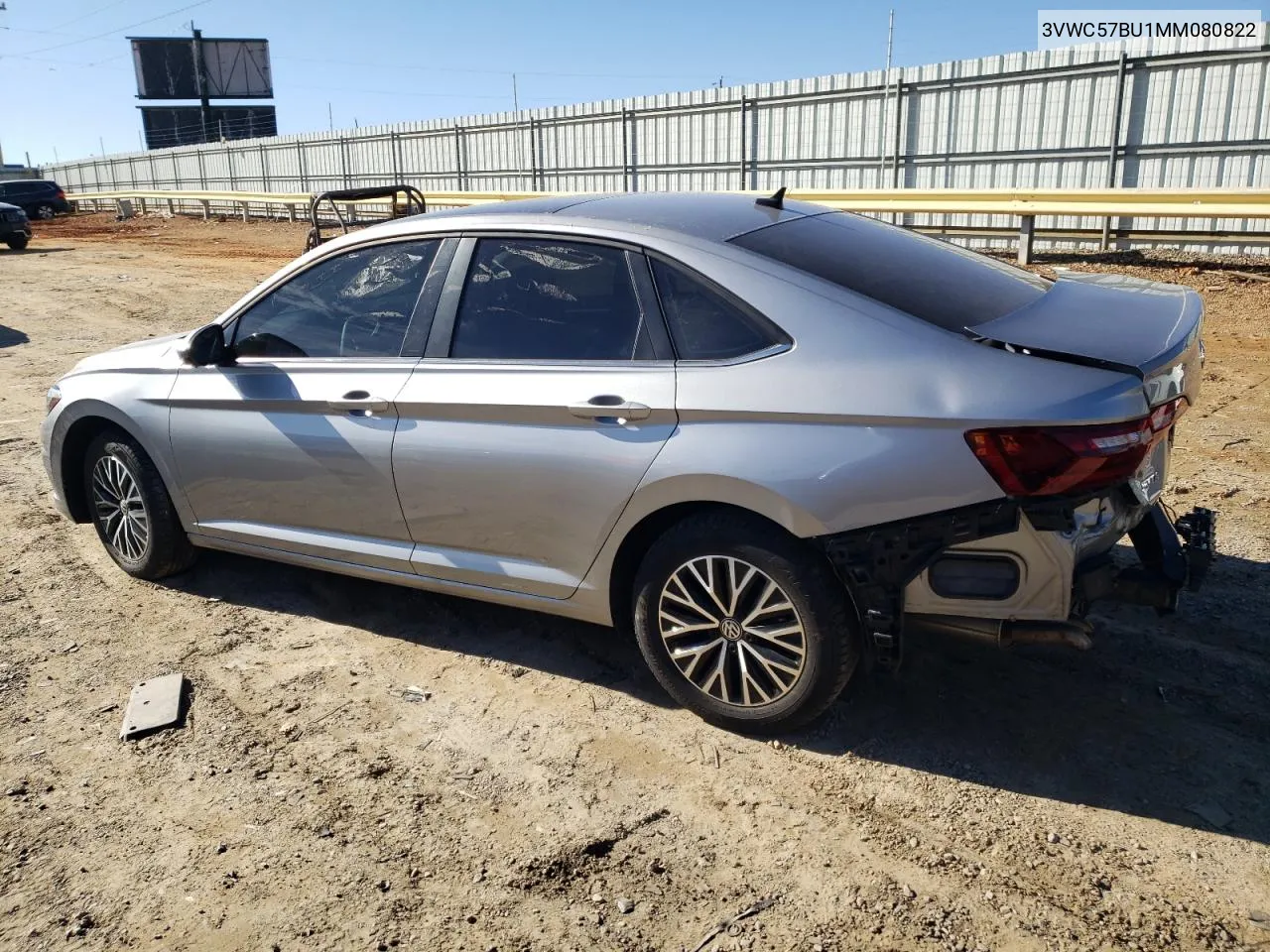 2021 Volkswagen Jetta S VIN: 3VWC57BU1MM080822 Lot: 42581005