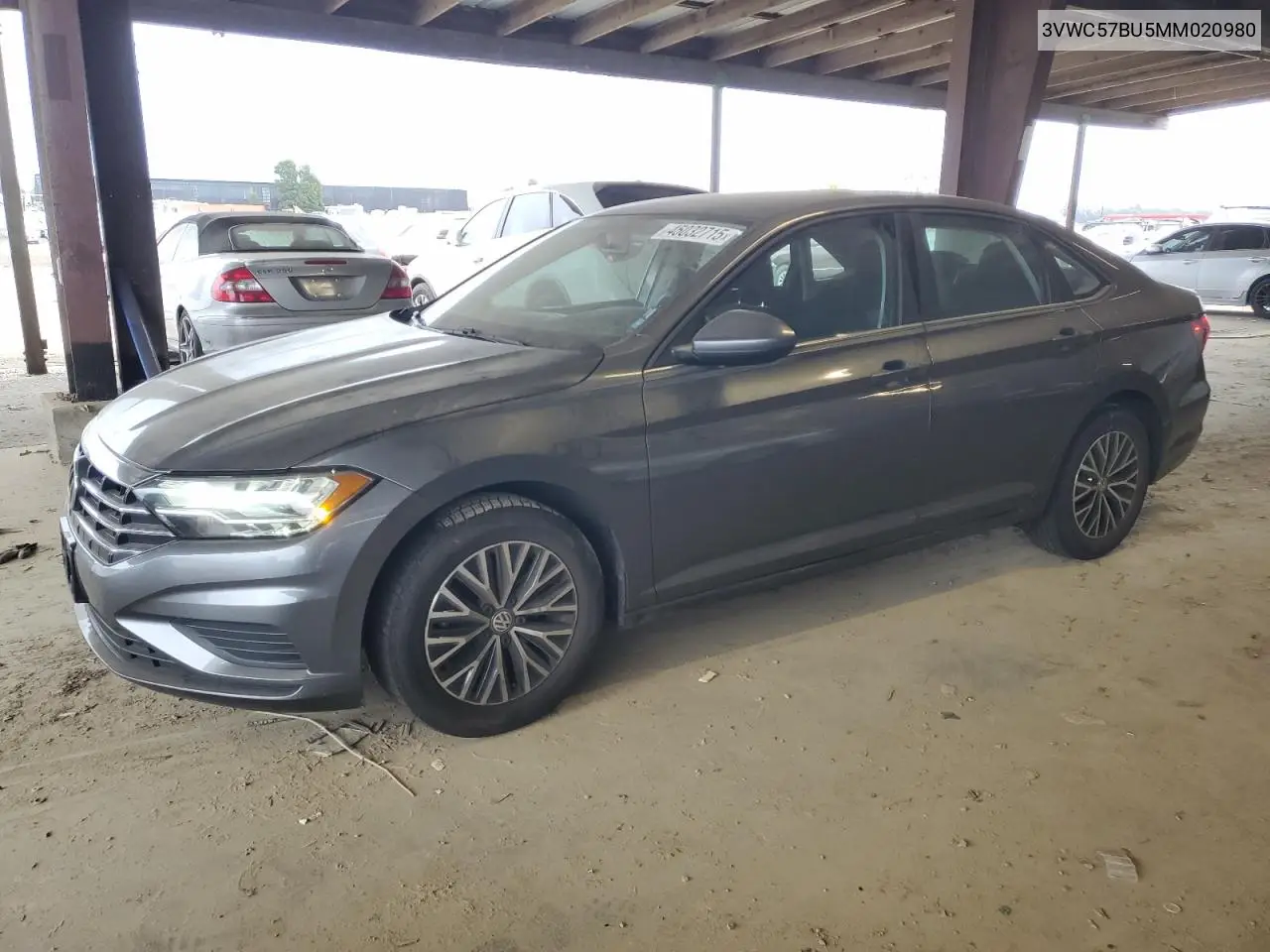 2021 Volkswagen Jetta S VIN: 3VWC57BU5MM020980 Lot: 45032715