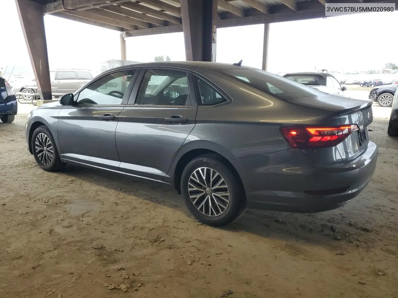 2021 Volkswagen Jetta S VIN: 3VWC57BU5MM020980 Lot: 45032715