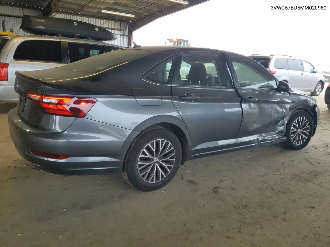 2021 Volkswagen Jetta S VIN: 3VWC57BU5MM020980 Lot: 45032715