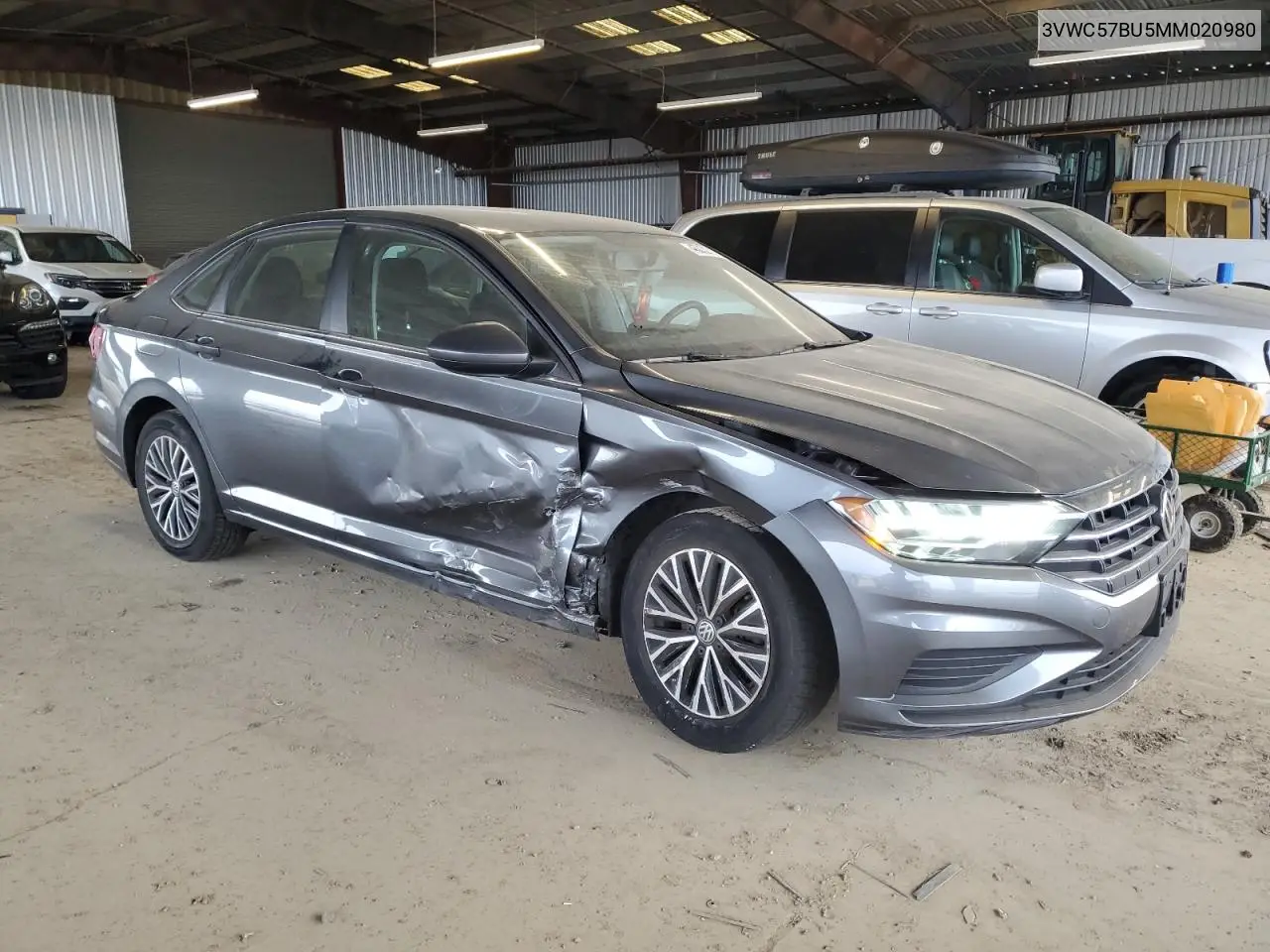 2021 Volkswagen Jetta S VIN: 3VWC57BU5MM020980 Lot: 45032715
