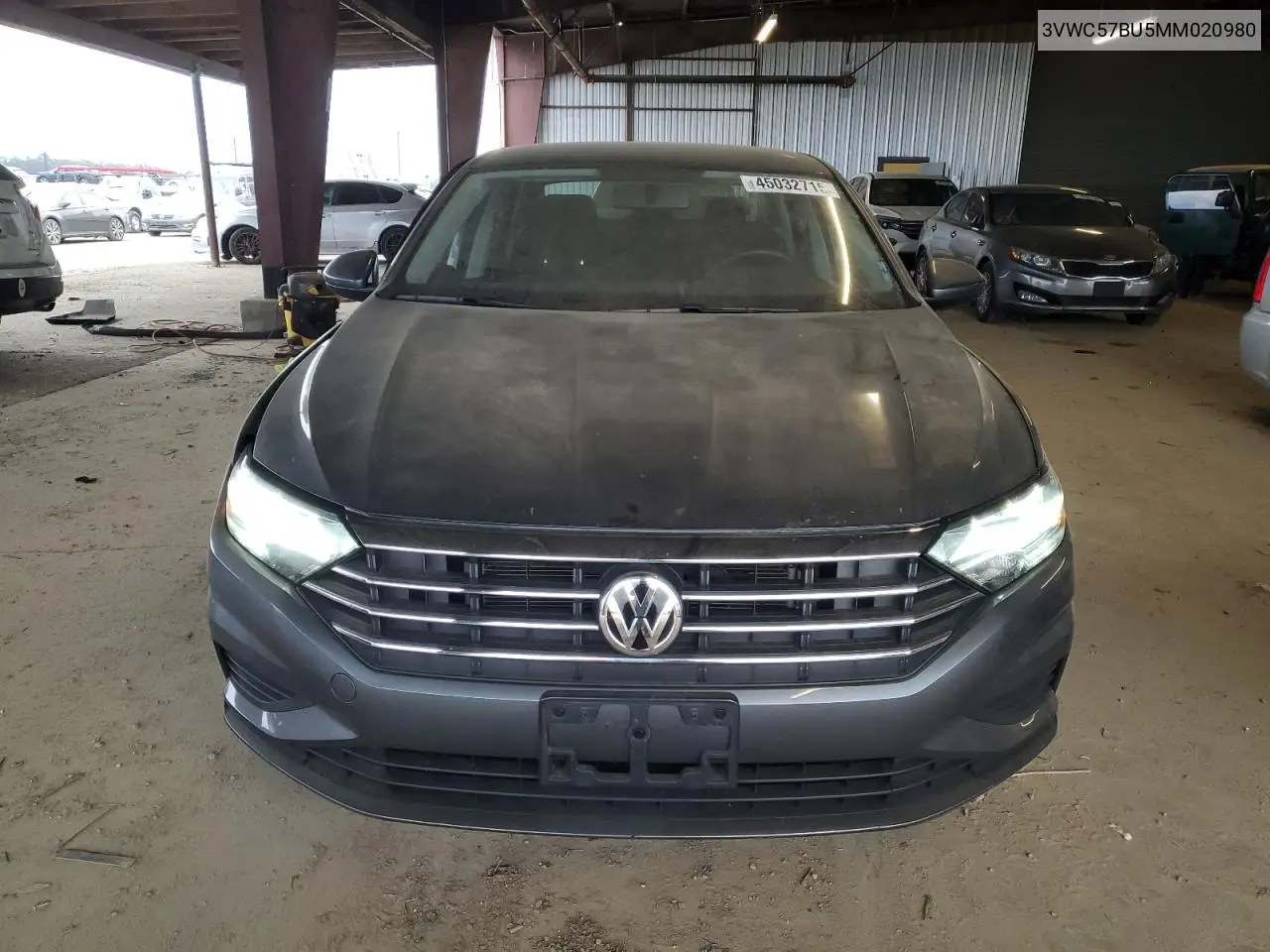2021 Volkswagen Jetta S VIN: 3VWC57BU5MM020980 Lot: 45032715