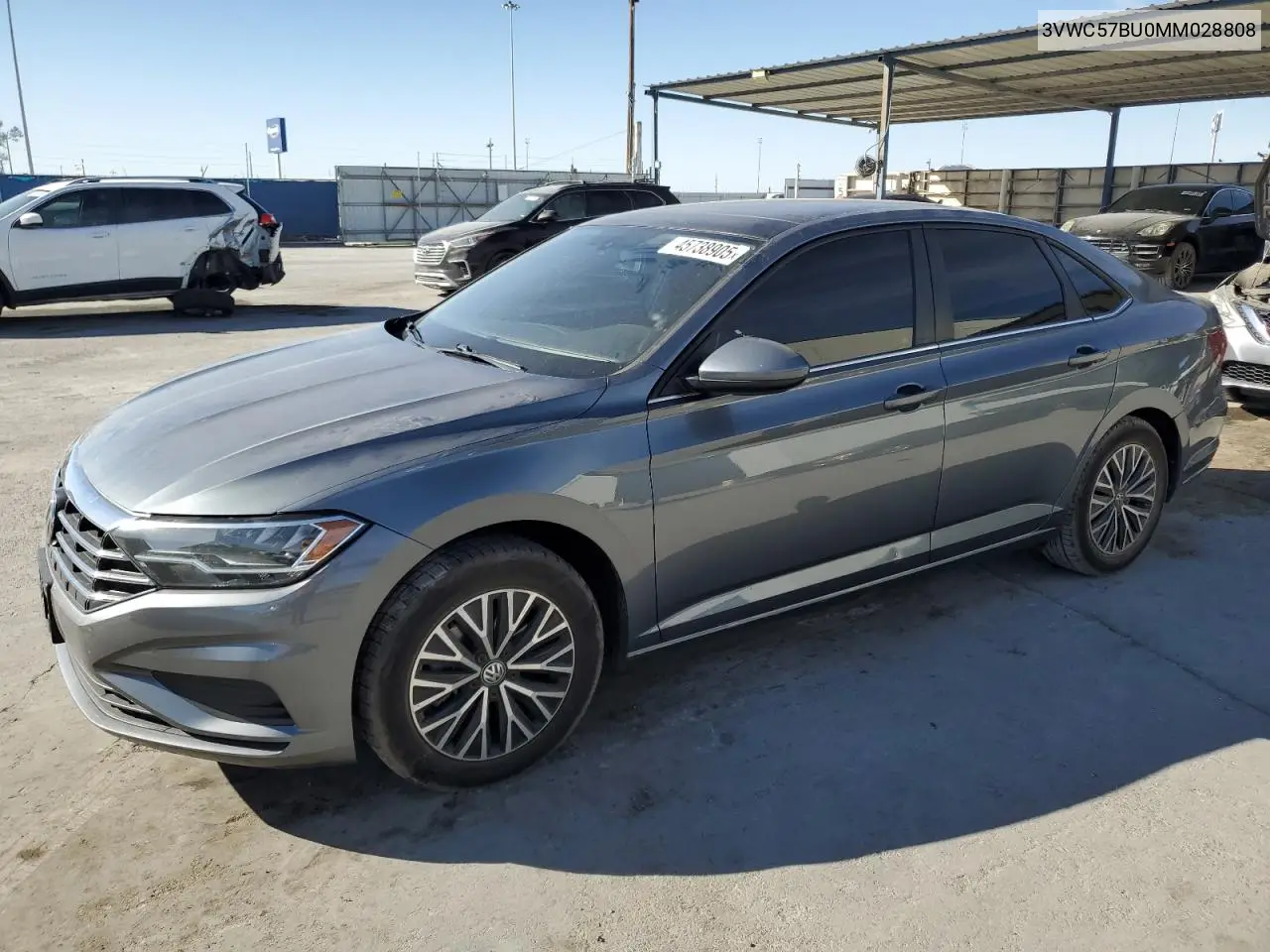 2021 Volkswagen Jetta S VIN: 3VWC57BU0MM028808 Lot: 45738905