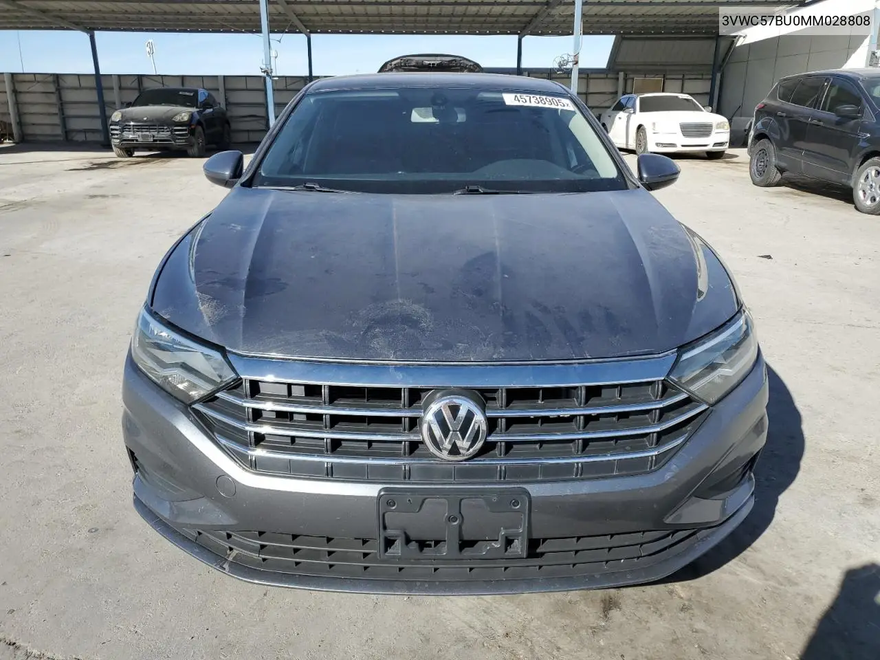 2021 Volkswagen Jetta S VIN: 3VWC57BU0MM028808 Lot: 45738905