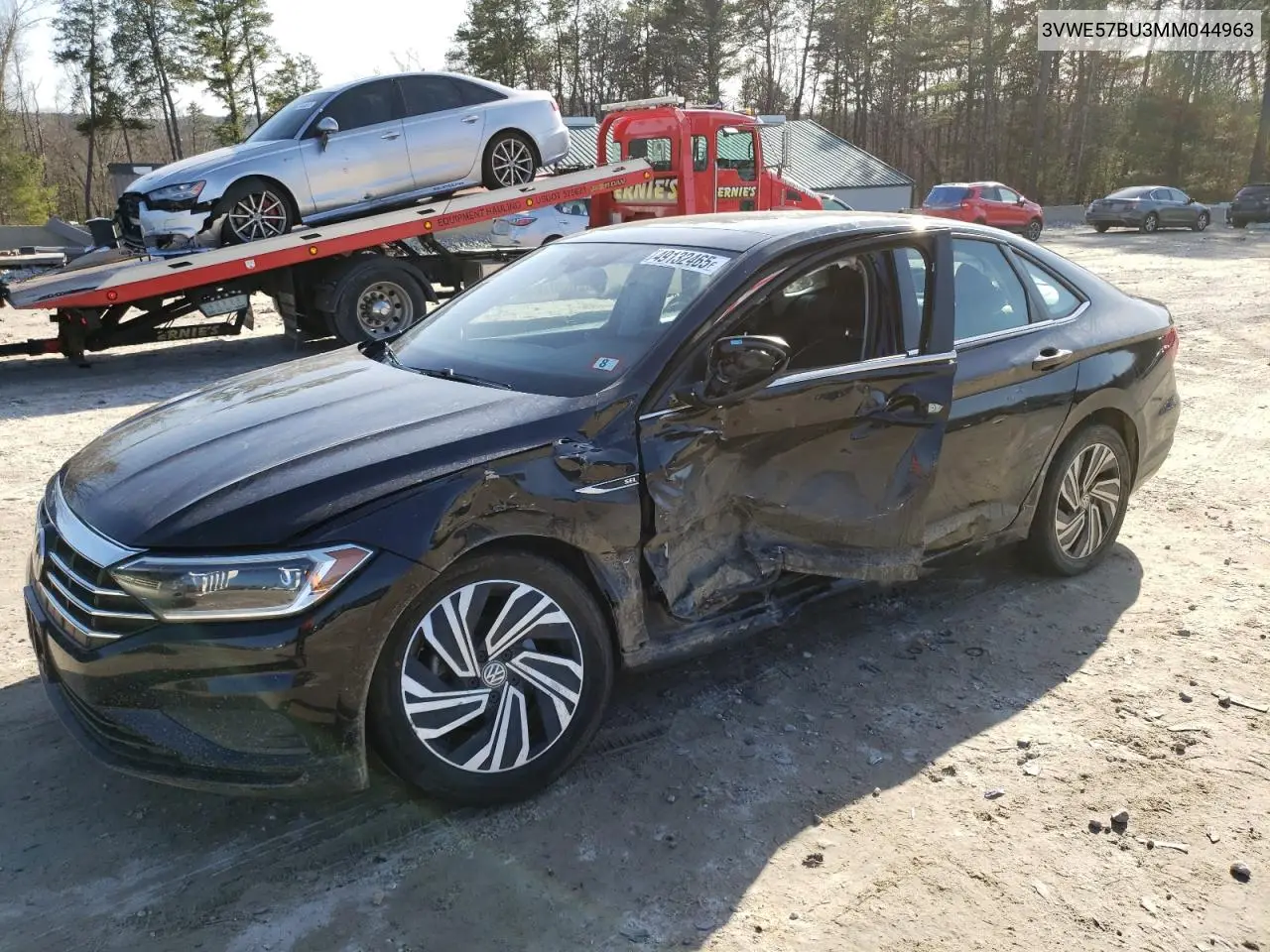 2021 Volkswagen Jetta Sel VIN: 3VWE57BU3MM044963 Lot: 49132465