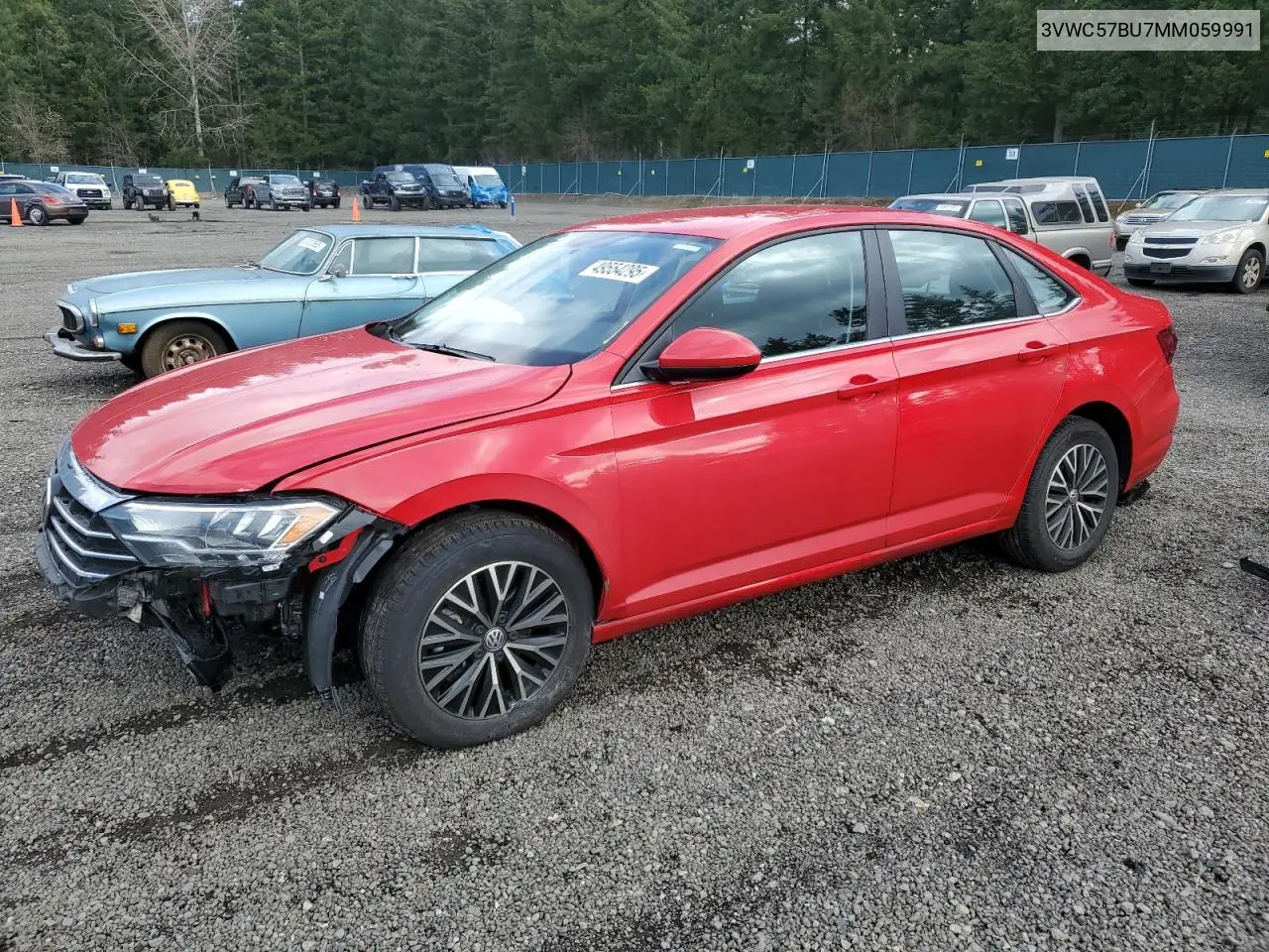 2021 Volkswagen Jetta S VIN: 3VWC57BU7MM059991 Lot: 49554295