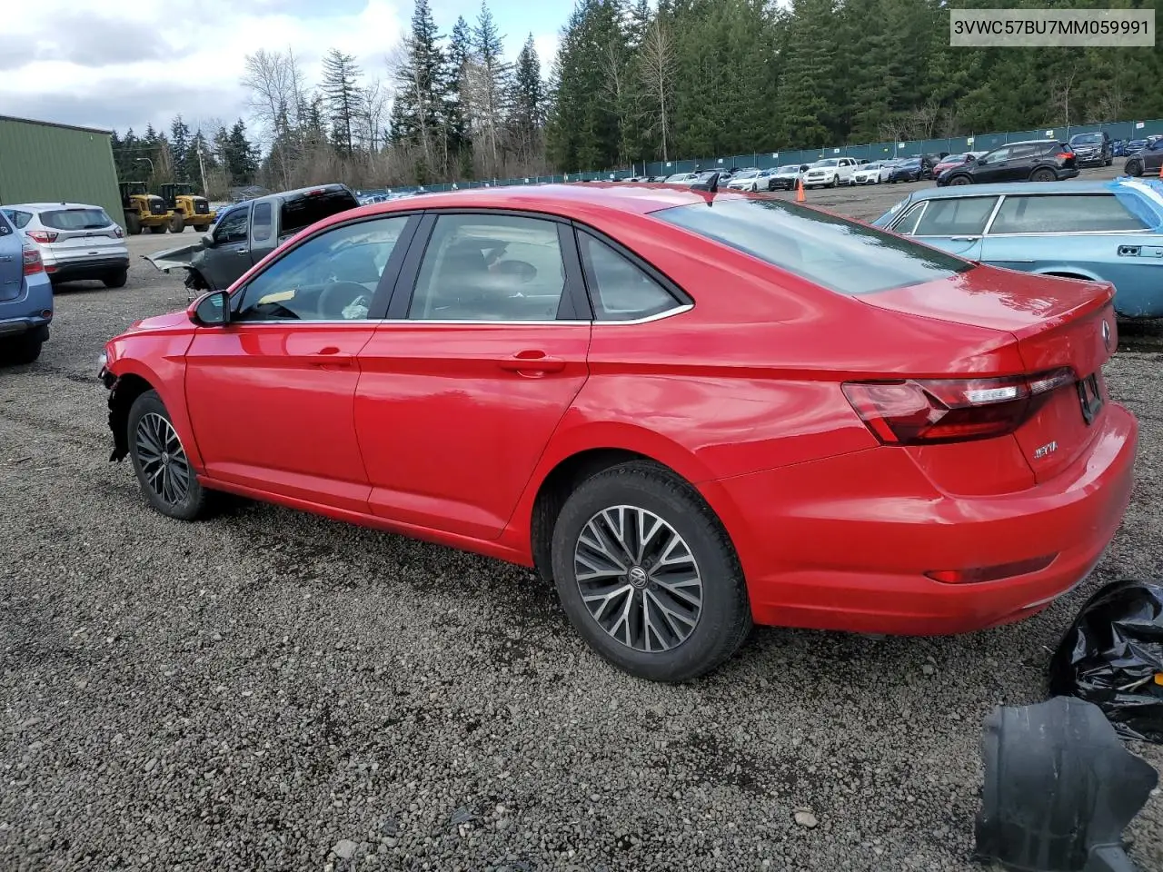 2021 Volkswagen Jetta S VIN: 3VWC57BU7MM059991 Lot: 49554295