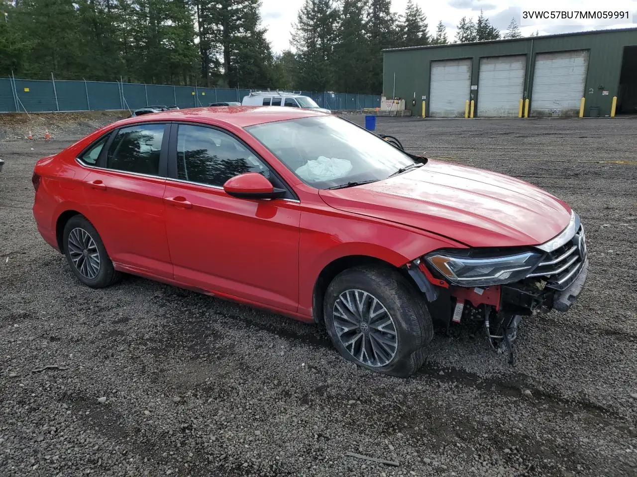 2021 Volkswagen Jetta S VIN: 3VWC57BU7MM059991 Lot: 49554295