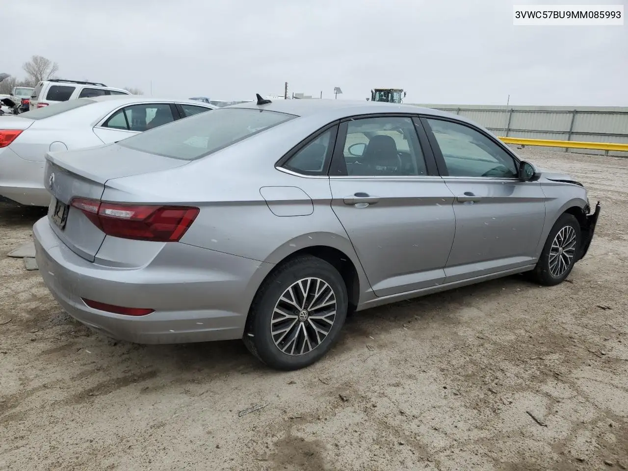 2021 Volkswagen Jetta S VIN: 3VWC57BU9MM085993 Lot: 49991215