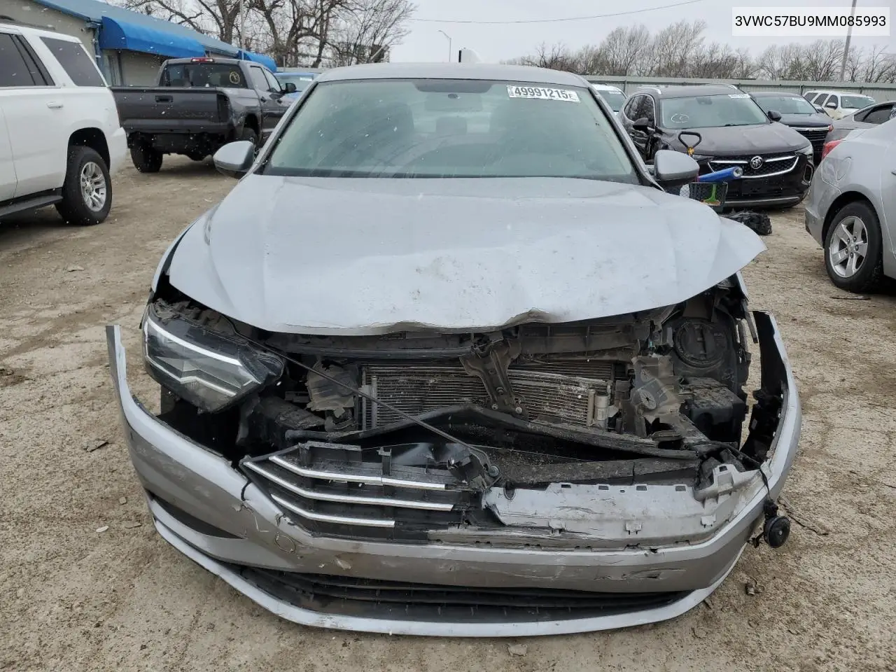2021 Volkswagen Jetta S VIN: 3VWC57BU9MM085993 Lot: 49991215