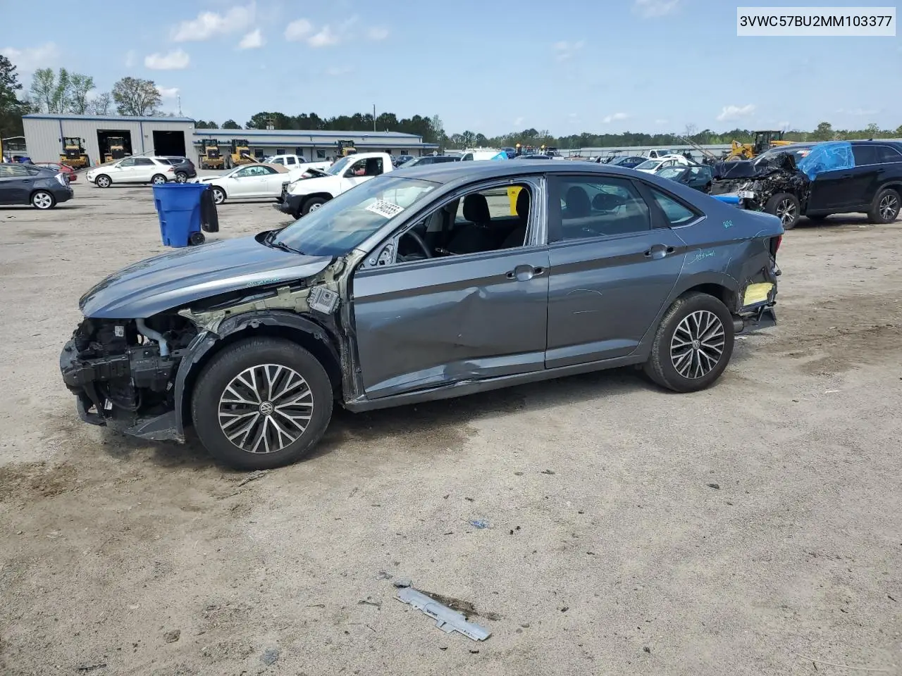 2021 Volkswagen Jetta S VIN: 3VWC57BU2MM103377 Lot: 51346555