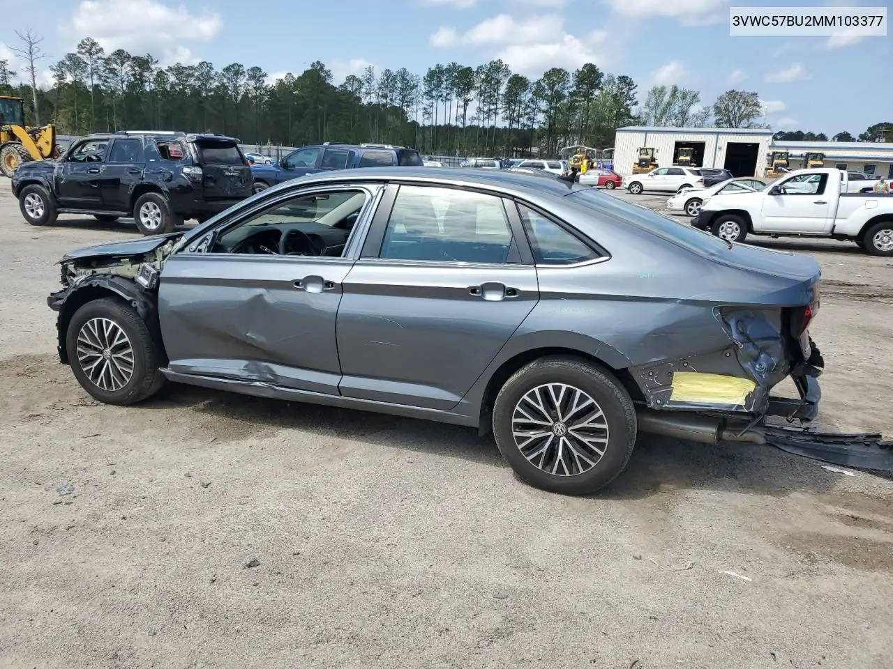 2021 Volkswagen Jetta S VIN: 3VWC57BU2MM103377 Lot: 51346555